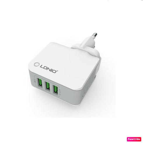 LDNIO Original 3 USB Multi Ports 3.4A Fast Charger EU/US Plugs Wall Travel ChargerLDNIO A3303 - WooTech Online Shopping