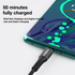Type C USB Data Cable 5.0A Super Fast Charging USB Data Cable - Moxom CC-82 - WooTech Online Shopping