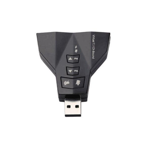 USB Sound Card Adapter Virtual 7.1 Channel - 4port - WooTech Online Shopping
