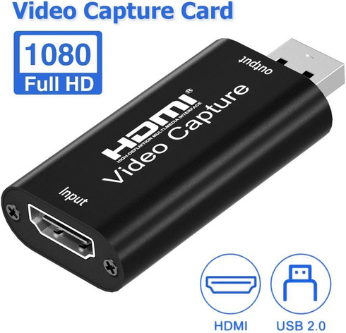 USB to HDMI Video Capture Live Recording Box Video Capture Adapter Box - WooTech Online Shopping