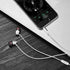hoco ariose universal earphones with mic m28 white - WooTech Online Shopping