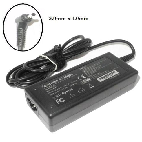 Acer Laptop Charger / Generic Acer laptop AC Adapter - 19V 2.37A (3.0 x 1.1mm Pin) - WooTech Online Shopping In SA