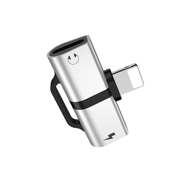 Adapter Lightning to dual Lightning audio converter -LS20 - WooTech Online Shopping In SA