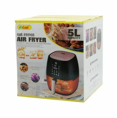 Air Fryer - 5 Liter Cooking Air Frye1400W - WooTech Online Shopping In SA