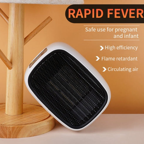 Andowl Q-NF14 Mini Desk Heater - 500W - WooTech Online Shopping In SA