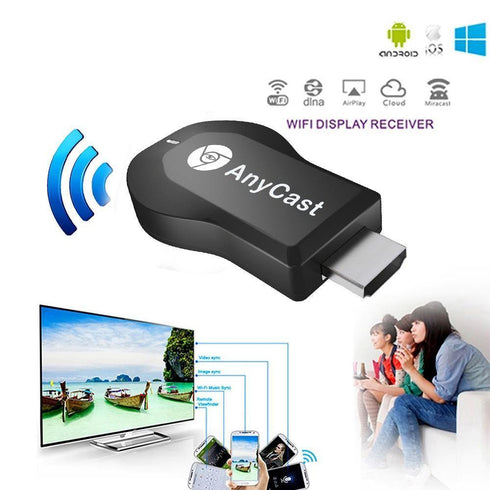 Anycast M4 Plus HDMI TV Stick WiFi Display Dongle Receiver for iOS Android - WooTech Online Shopping In SA