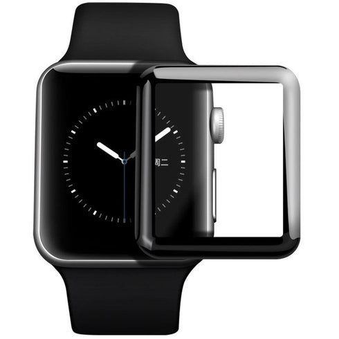 Apple Watch Glass - 9H 3D full coverage tempered glass 38/40/42/44 mm - WooTech Online Shopping In SA