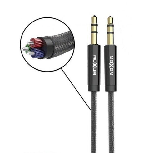Audio cable pure copper wire 3.5mm aux-10 - WooTech Online Shopping In SA