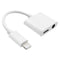 Audio converter for Lightning to Lightning + 3.5mm - WooTech Online Shopping In SA
