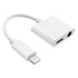 Audio converter for Lightning to Lightning + 3.5mm - WooTech Online Shopping In SA