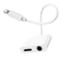 Audio converter for Lightning to Lightning + 3.5mm - WooTech Online Shopping In SA