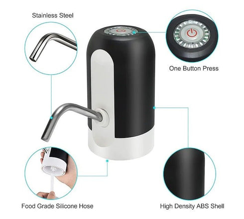 Automatic Bottled Water Pump Dispenser - WooTech Online Shopping In SA