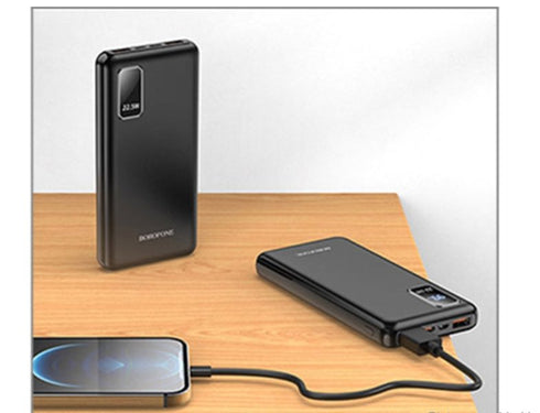 Borofone BJ15 10000mAh PD 20W + QC3.0 Fast Charge Power Bank - WooTech Online Shopping In SA