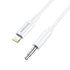 Borofone BL9 Lightning to Audio Conversion Cable 1m - White - WooTech Online Shopping In SA
