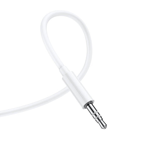 Borofone BL9 Lightning to Audio Conversion Cable 1m - White - WooTech Online Shopping In SA