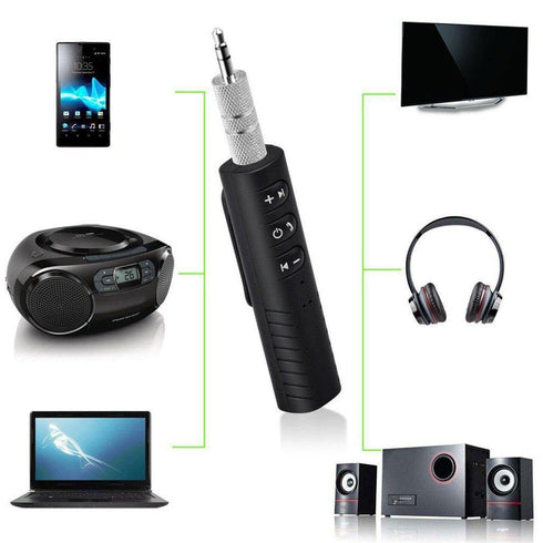 Car Bluetooth 3.0 Home Audio Music Receiver with Handsfree Function With Mic - WooTech Online Shopping In SA