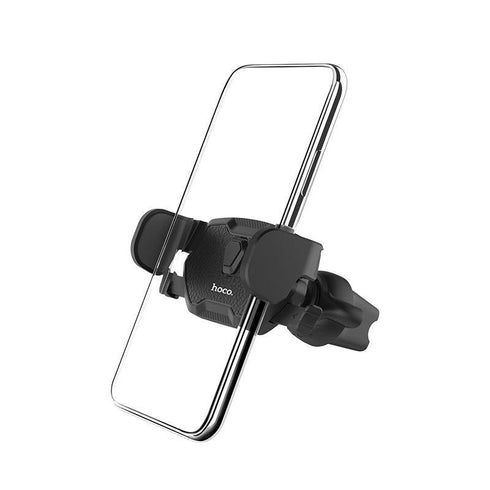 Car Phone holder in-car air outlet semi-automatic bracket - WooTech Online Shopping In SA