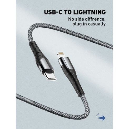 30W USB-C To Lightning Charging Data Cable