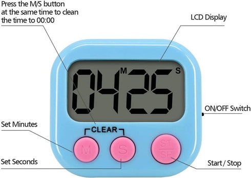 Digital Kitchen Timer - WooTech Online Shopping In SA