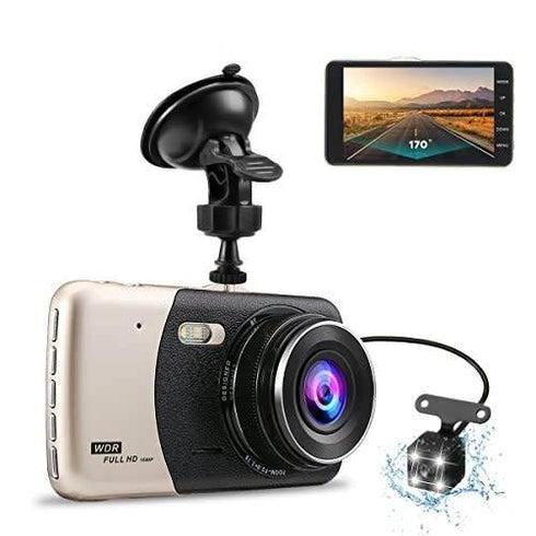 Dual Lens Full Hd Dash Camera - WooTech Online Shopping In SA