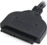 Dual USB 3.0 & USB 2.0 SATA Adapter Cable - Black - WooTech Online Shopping In SA