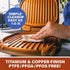 Electric Grill Toaster With Nonstick Copper Surface - WooTech Online Shopping In SA
