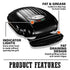 Electric Grill Toaster With Nonstick Copper Surface - WooTech Online Shopping In SA