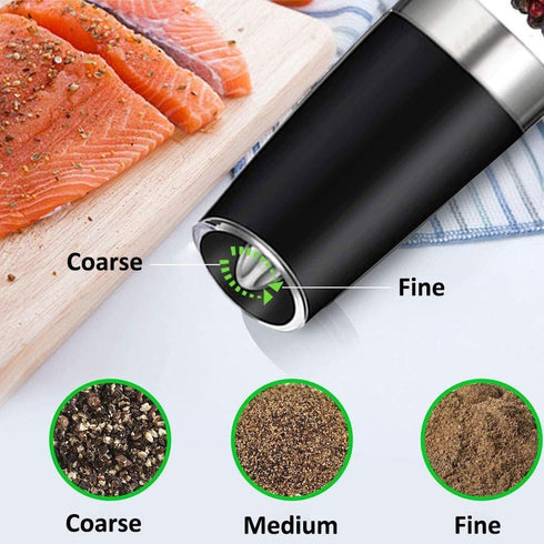 Electric Salt and Pepper Mill - WooTech Online Shopping In SA