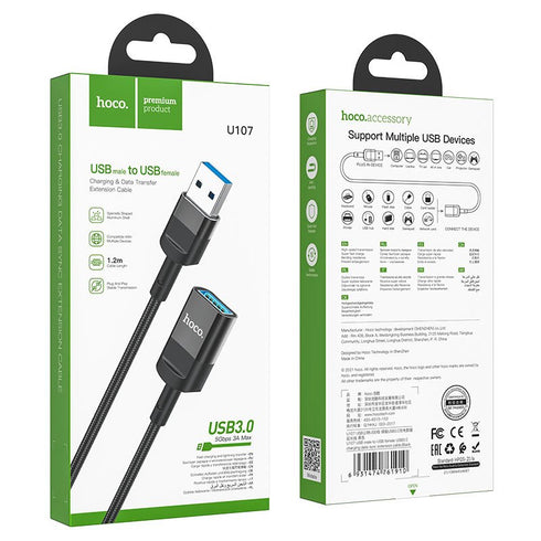 Extension cable USB male to USB female USB3.0 “U107” - WooTech Online Shopping In SA