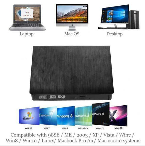 External Dvd writer usb 3.0 - DVD-RW Drive - Optical Drive - WooTech Online Shopping In SA