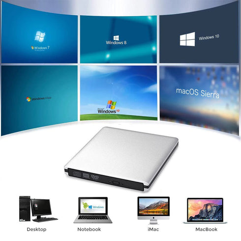 External Dvd writer usb 3.0 Super Slim Drive - WooTech Online Shopping In SA