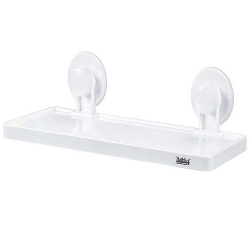 Bathlux Bathroom Single Shelf With Suction Cups