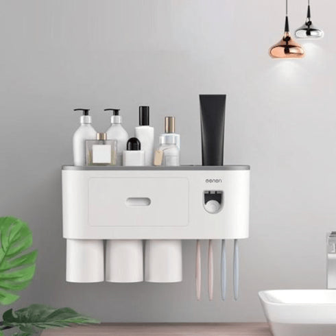 Multifunctional Toothbrush Holder