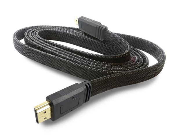 Hdmi Flat cable V1.4 - High Speed 4K Hdmi cable - 2Meter - WooTech Online Shopping In SA