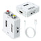 HDMI to AV 3RCA Composite Video Audio Converter Adapter - HDMI2AV White - WooTech Online Shopping In SA