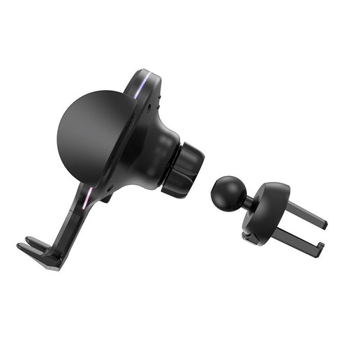 Hoco 10W Car phone holder With Wireless Phone charger - CA60 - WooTech Online Shopping In SA