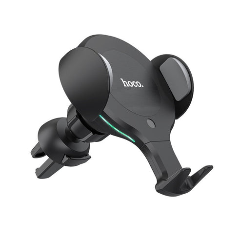 Hoco 10W Car phone holder With Wireless Phone charger - CA60 - WooTech Online Shopping In SA