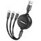 Hoco 3 in 1 Charging Cable - WooTech Online Shopping In SA