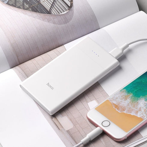 Hoco B35D 5000mAh Fast Charging Mini Power Bank With 2 Micro USB Output - WooTech Online Shopping In SA