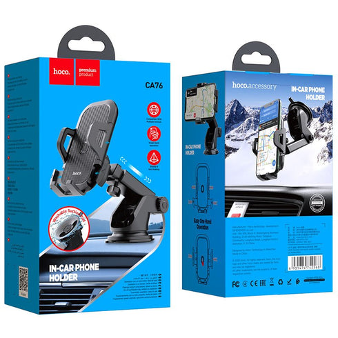 Hoco CA76 Dashboard In-Car Phone Holder - WooTech Online Shopping In SA