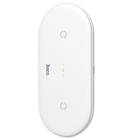 Hoco CW23 Dual wireless Fast Charger - 10W - WooTech Online Shopping In SA