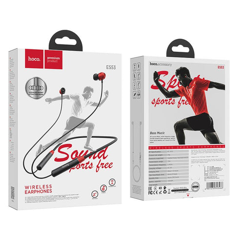 Hoco Es53 Sport Wireless Earphones - long Battery Life - WooTech Online Shopping In SA