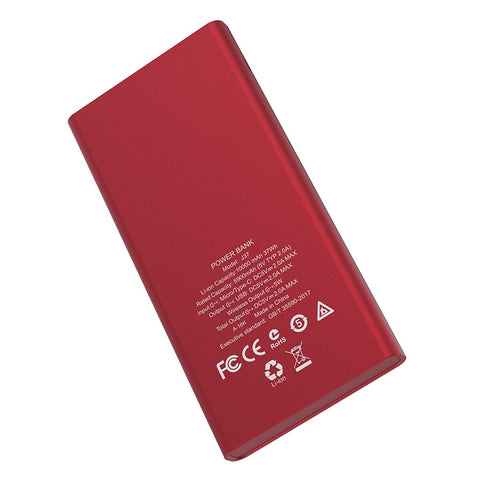 Wireless Power bank 10000 mAh wireless charging dual ports - Hoco J37 - WooTech Online Shopping