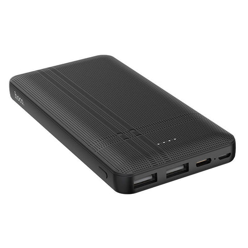 Hoco J48 10000mAh Large Energy Power Bank - Black - WooTech Online Shopping In SA