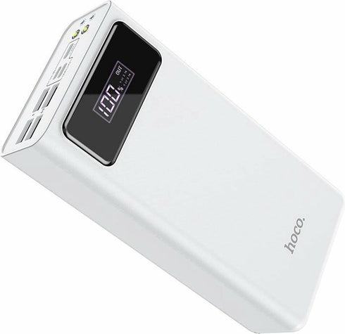 Hoco J65A - 40000Mah power bank - White - WooTech Online Shopping In SA