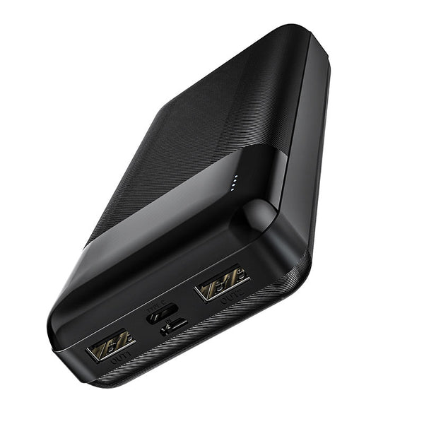 Hoco J72A 20000mAh Power Bank With LED Battery Indicator