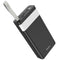 Hoco J73 - 30000mah LED Table Lamp Power Bank - Black - WooTech Online Shopping In SA
