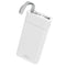 Hoco J73 30000mAh LED Table Lamp Power Bank - White - WooTech Online Shopping In SA