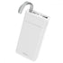Hoco J73 30000mAh LED Table Lamp Power Bank - White - WooTech Online Shopping In SA