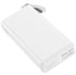 Hoco J73 - 30000mah power Bank - White - WooTech Online Shopping In SA